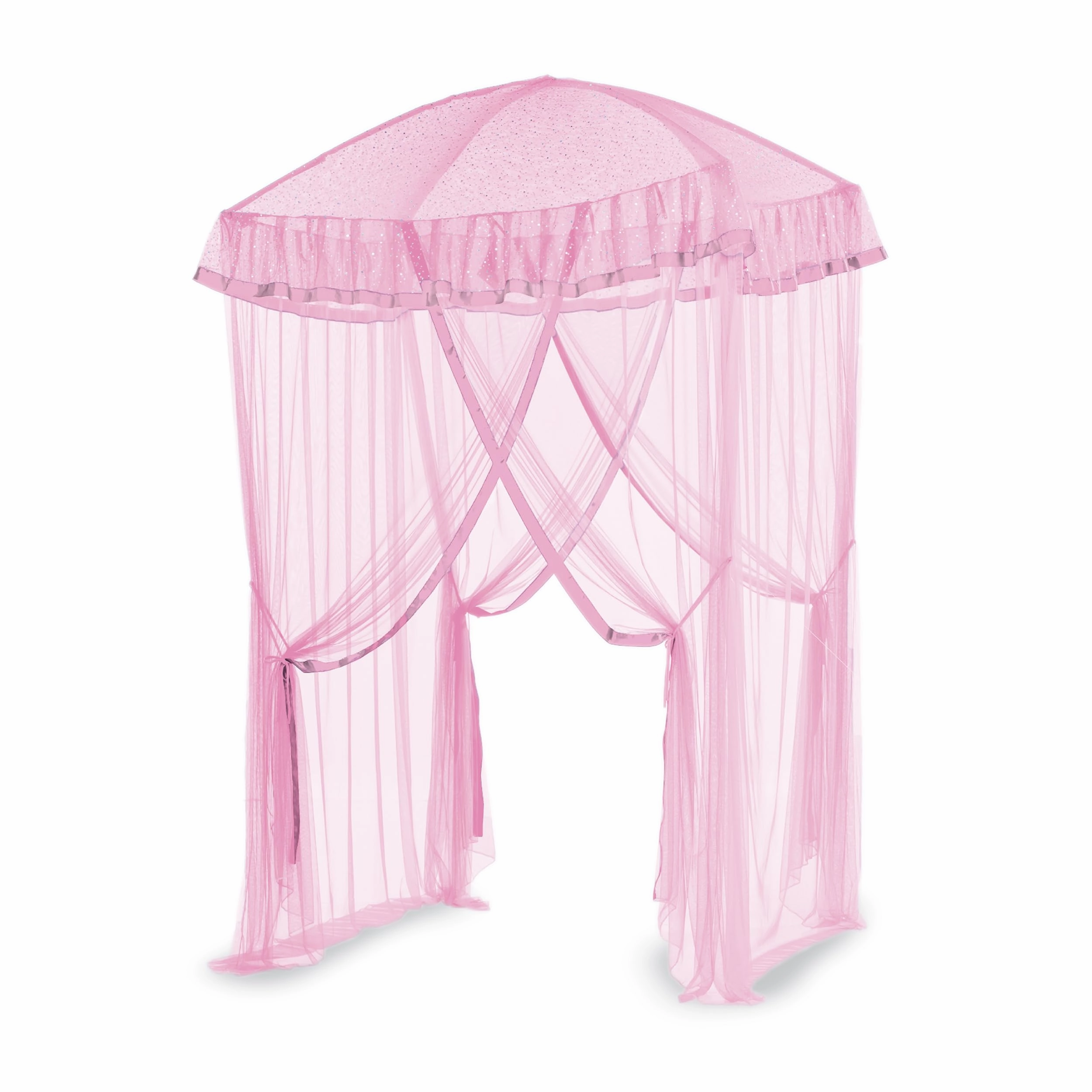 Eerie Decor Charming Ornaments Light-Up Bed Canopy