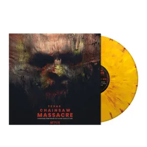 Waxwork Records - Texas Chainsaw Massacre (2022) 180 Gram "Sunflower and Blood" Colored Vinyl Scary Decorations