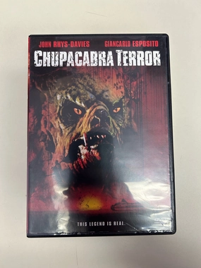 Eerie Ornaments USED - Chupacabra Terror DVD