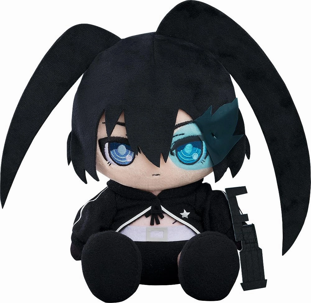 Event specific Chibi Article "Black Rock Shooter" Plushie Black Rock Shooter