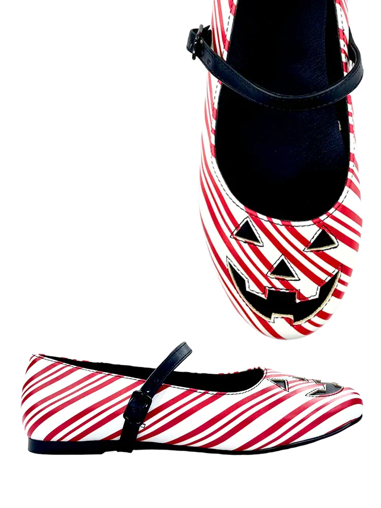 MARY JANE JACKOLANTERN FLAT CANDY CANE All Day Comfort Technology