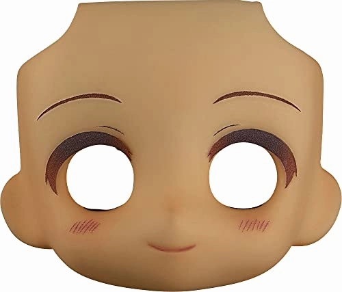 CAD Design Nendoroid Doll Customizable Face Plate 01 Cinnamon
