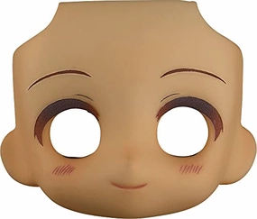 CAD Design Nendoroid Doll Customizable Face Plate 01 Cinnamon