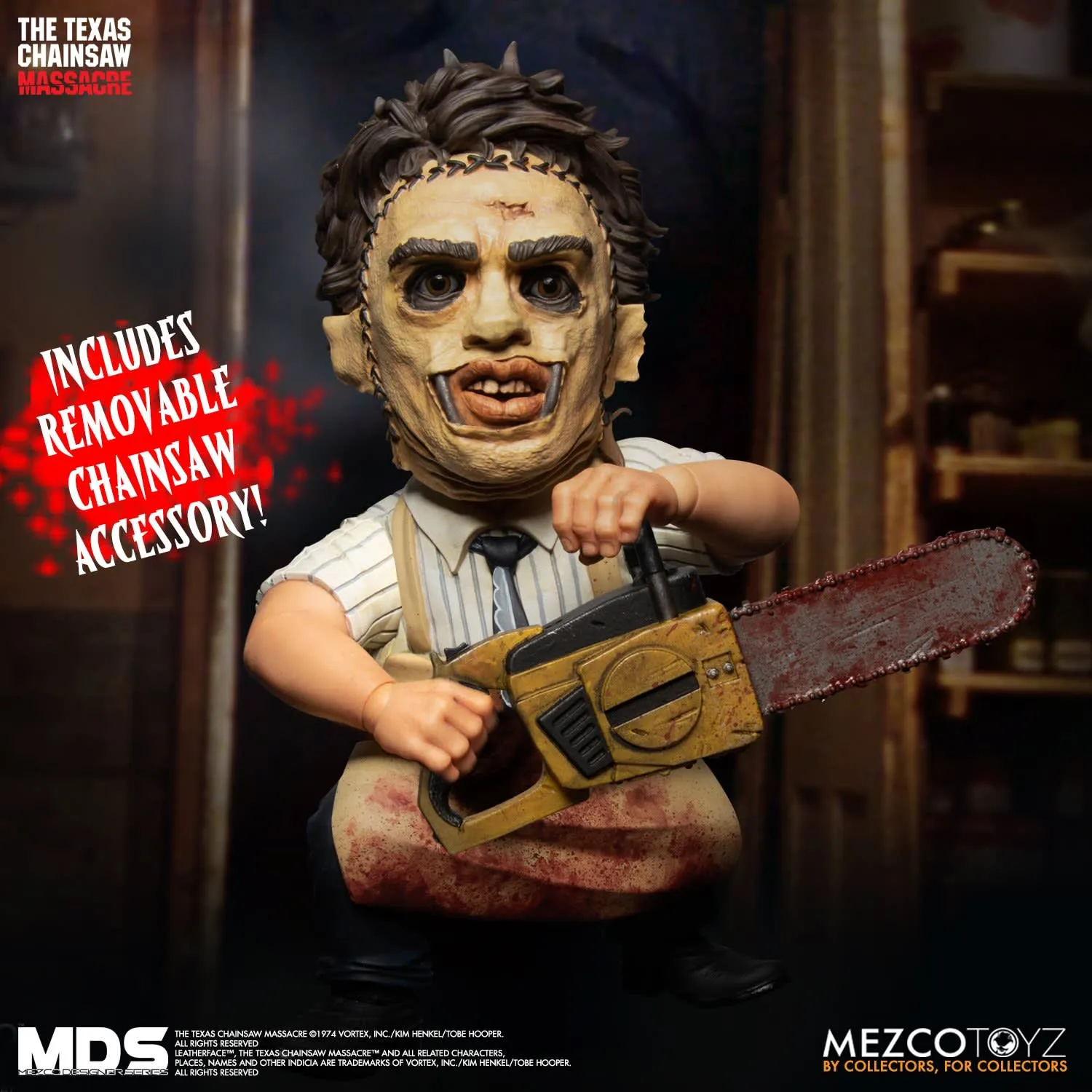 Mezco Designer Series - The Texas Chainsaw Massacre (1974): Leatherface Enchanting Figures
