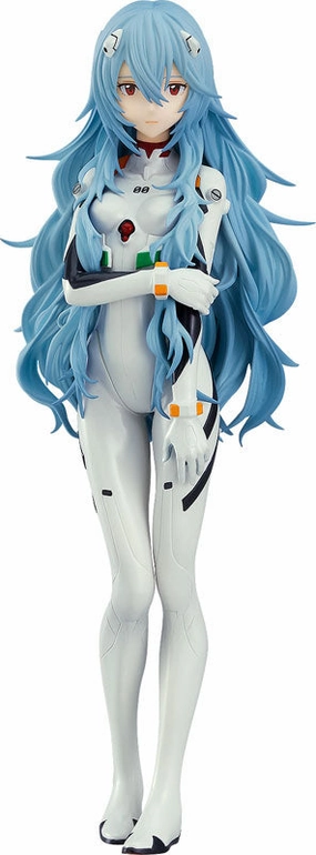 Miniature Showcase Vinyl Display POP UP PARADE "Rebuild of Evangelion" Ayanami Rei Long Hair Ver.