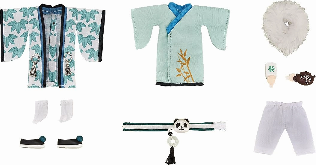 Video game Themed Exhibit Nendoroid Doll Outfit Set Chinese-Style Panda Mahjong - Laurier