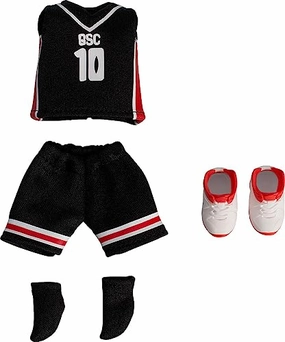Jungle Beast highly recommended Nendoroid Doll Outfit Set Basketball Uniform (Black)
