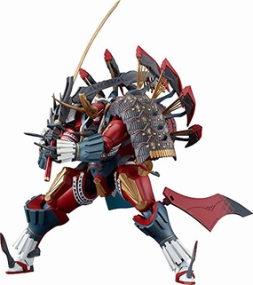 Moderoid "FullMetalDaemon MURAMASA" Third-generation Seishuusengou Uemon-no-jou Muramasa Mammal Figure PVC Collectible