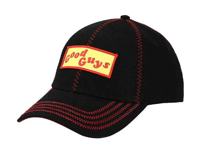 Chucky Good Guys Stitch Snapback Hat Press Event Look Cool Weather Accessory