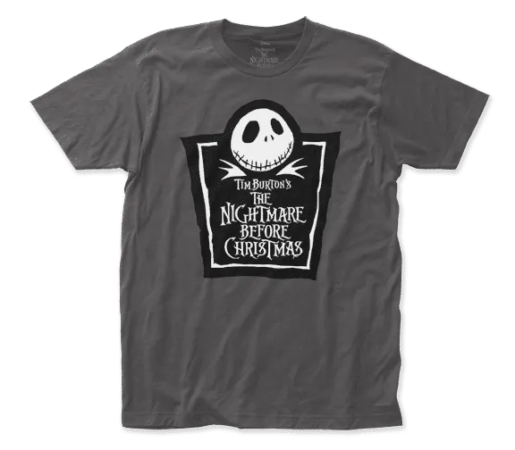 All Weather Performance Fabric Active Tee Nightmare Before Christmas ?C Tombstone Logo