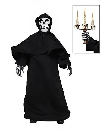 Monster Decorations Eerie Masks Misfits The Fiend 8-Inch Clothed Retro Action Figure Black