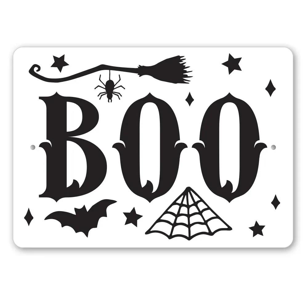 Wicked Decor Wicked Designs Boo Halloween Sign