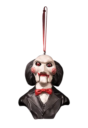 Festive Masks Holiday Horrors - Saw - Billy Ornament
