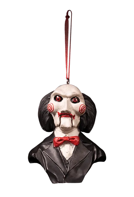 Festive Masks Holiday Horrors - Saw - Billy Ornament
