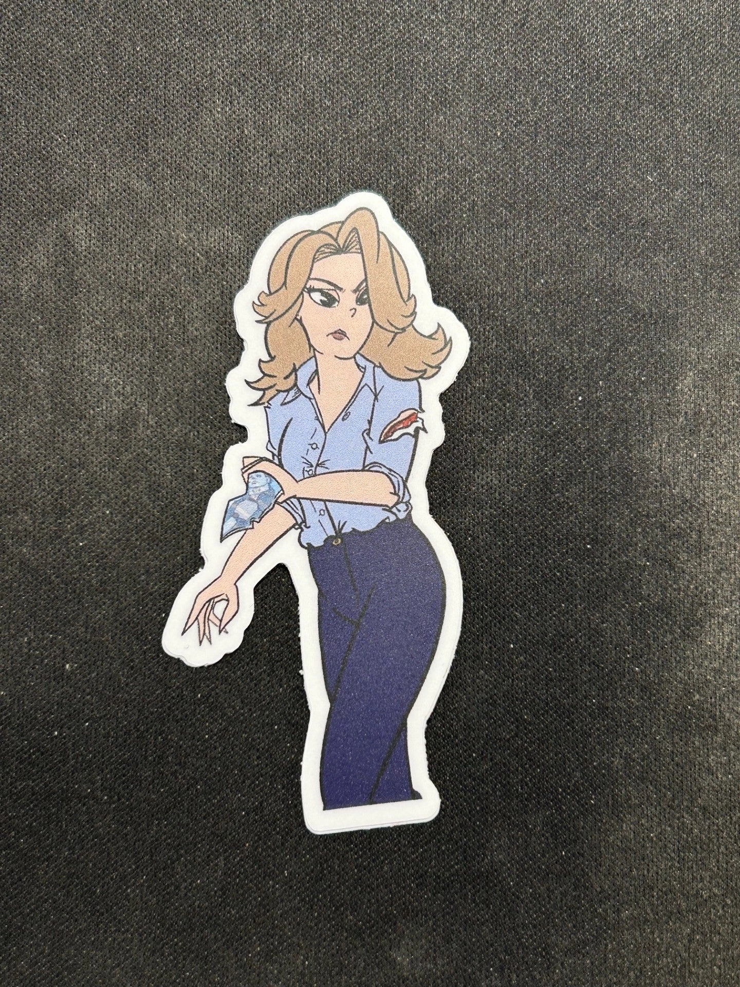 Laurie Sticker Creepy Accents