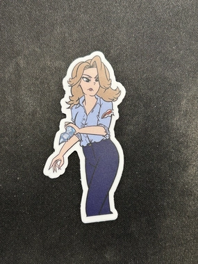 Laurie Sticker Creepy Accents