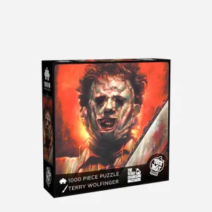Charming Decor Spooky Treats THE TEXAS CHAINSAW MASSACRE - LEATHERFACE JIGSAW PUZZLE