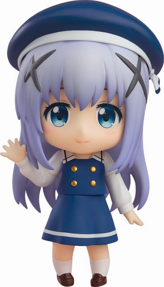 Monster Figure Nendoroid "Gochumon wa Usagi Desu ka? Bloom" Chino Winter Uniform Ver.
