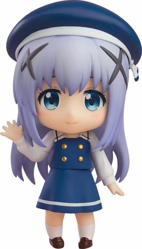 Monster Figure Nendoroid "Gochumon wa Usagi Desu ka? Bloom" Chino Winter Uniform Ver.