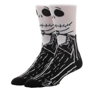 Comfort Essential NBC Jack Skellington 360 Character Crew Sock