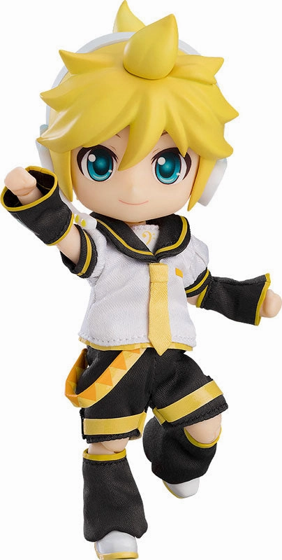 Nendoroid Doll Character Vocal Series 02 Kagamine Rin, Len Kagamine Len Cartoon Figure PVC Item