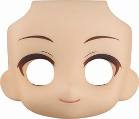 Nendoroid Doll Customizable Face Plate 02 Almond Milk Vehicle Replica