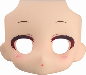 Nendoroid Doll Customizable Face Plate Narrowed Eyes: With Makeup (Cream) Art Merchandise