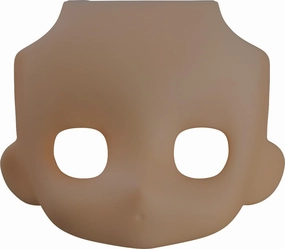 Nendoroid Doll Customizable Face Plate Narrowed Eyes: Without Makeup (Cinnamon) Character Statue Fan Convention
