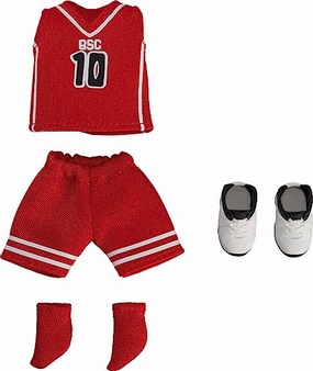 Nendoroid Doll Outfit Set Basketball Uniform (Red) Fantasy Merchandise Collectors Item