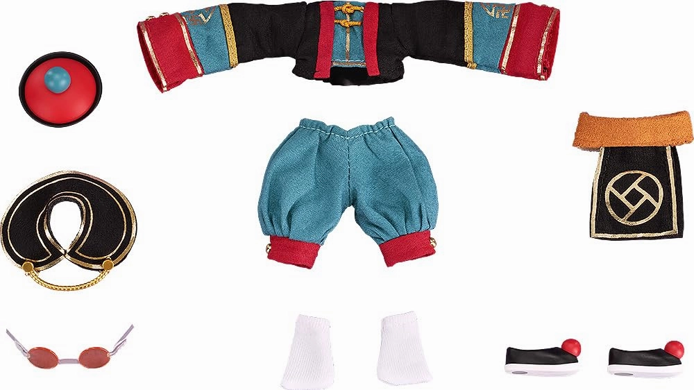 Creative Outlet Native Art Nendoroid Doll Outfit Set Chinese-Style Jiangshi Twins Garlic