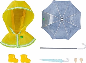 Small Space Nendoroid Doll Outfit Set Rain Poncho (Yellow)