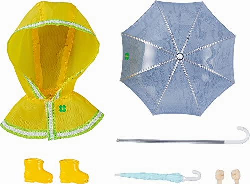 Small Space Nendoroid Doll Outfit Set Rain Poncho (Yellow)