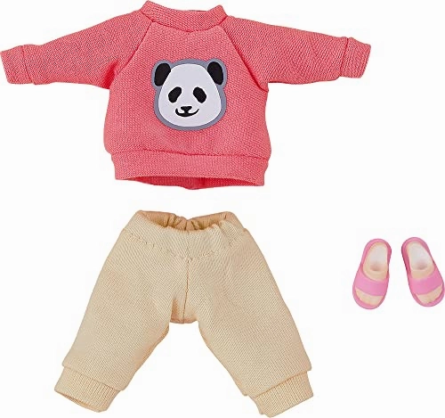 Nendoroid Doll Outfit Set Sweatshirt and Sweatpants (Pink) Emerging Brand Garden Ornament