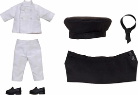 Man Cave Nendoroid Doll Work Outfit Set Pastry Chef (Black)