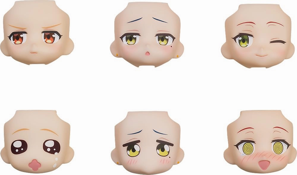 Nendoroid More Face Swap "Bocchi the Rock!" Nijika & Ryo & Ikuyo Selection Licensed Product Chibi Item