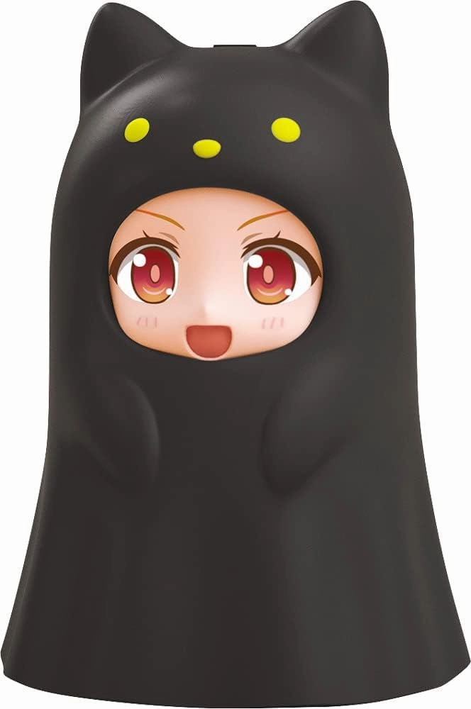 Nendoroid More Kigurumi Face Parts Case Ghost Cat (Black) Action Piece