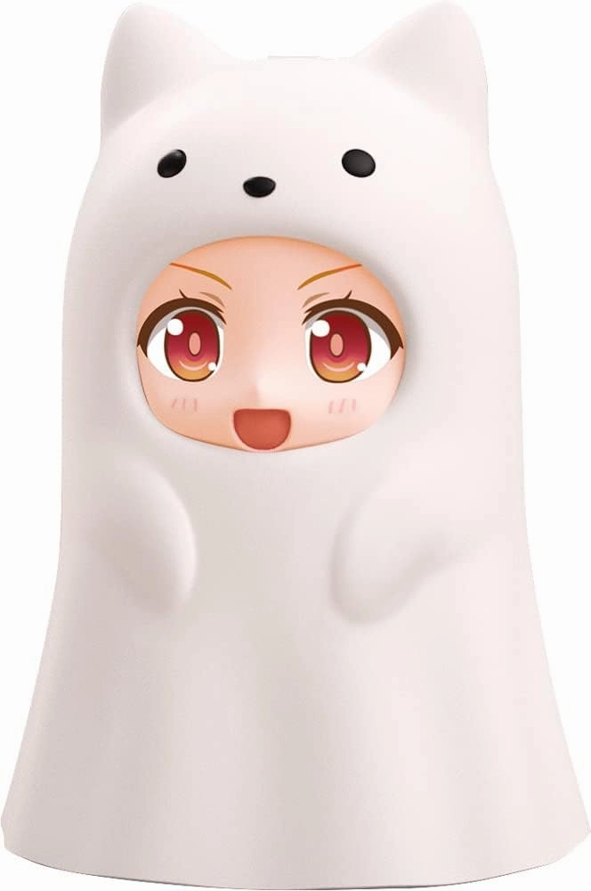 Preservation Tool Nendoroid More Kigurumi Face Parts Case Ghost Cat (White)