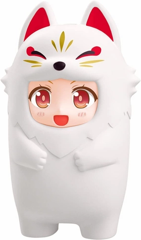Vinyl Piece Nendoroid More Kigurumi Face Parts Case White Kitsune