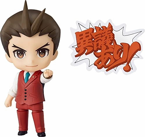 Nendoroid "Ace Attorney" Apollo Justice Handmade Sculpture Articulated Model