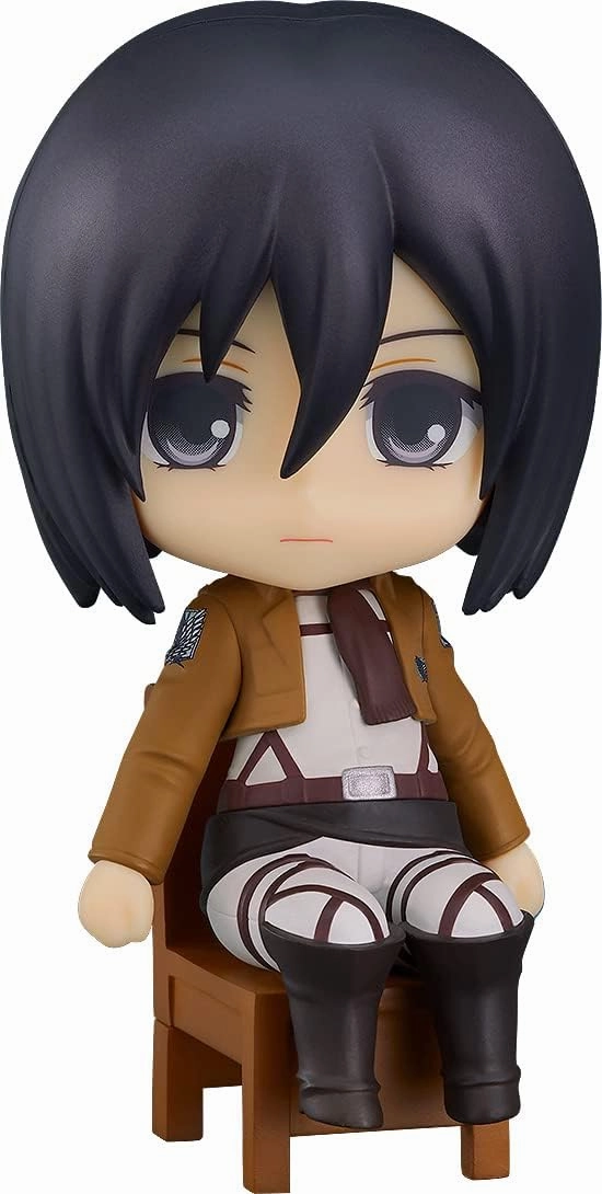 Nendoroid Swacchao! "Attack on Titan" Mikasa Ackerman Deity Statue Superhero Decor