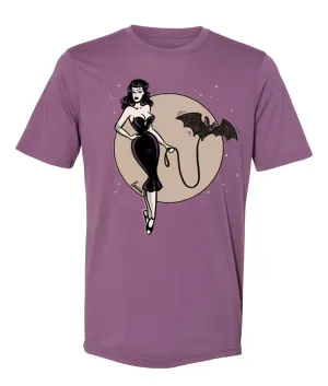 A Ladies Bat Shirt Ultraviolet Protection Finish