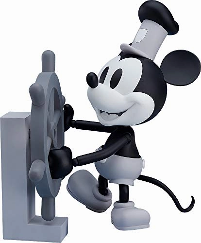 Painting Kit Folk Art Mickey Mouse (Black & White version) Nendoroid (#1010a) Steamboat Willie