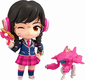 PVC Item PVC Statue Overwatch - D.Va - Nendoroid #1141 - Academy Skin Edition (Good Smile Company)