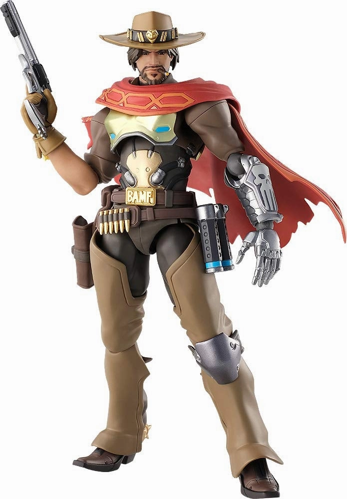 Overwatch - McCree - Figma #438 (Good Smile Company, Max Factory) Bird Sculpture