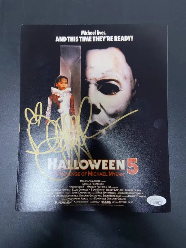 Danielle Harris Autographed Halloween 5 8x10 Photograph (JSA Certified) - Version 1 Mysterious Decorations Wicked Accents