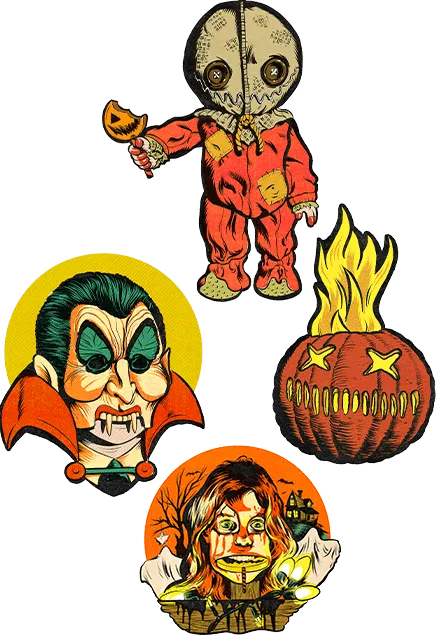 Fantastic Designs Trick r Treat Wall Decor Series 1