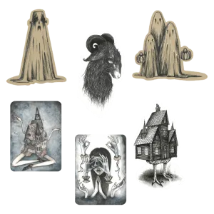 LITTLE GHOULS - WALL DECOR Wicked Displays