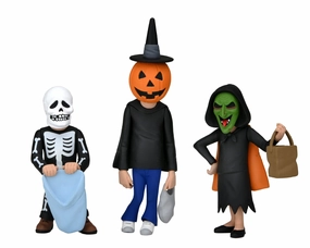 Frightening Masks Whimsical Masks Halloween 3 ?C Toony Terrors ??Trick or Treaters?? 6?? Scale Action Figures ?C 3-pack