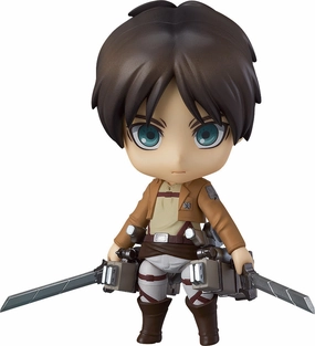 "Attack on Titan" Nendoroid#375 Eren Yeager Toy Collection Race Car Driver
