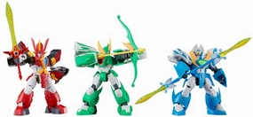 Moderoid "Mado King Granzort" Three Mado King of Light Set Music Icon Folk Tale